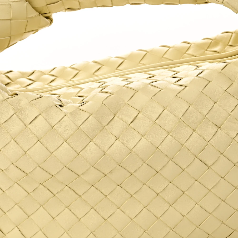 Bottega Veneta Maxi Intrecciato Teen Jodie Hobo Ice Cream Nappa Leather - 图片 8
