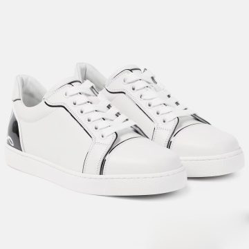 Christian Louboutin White leather sneakers