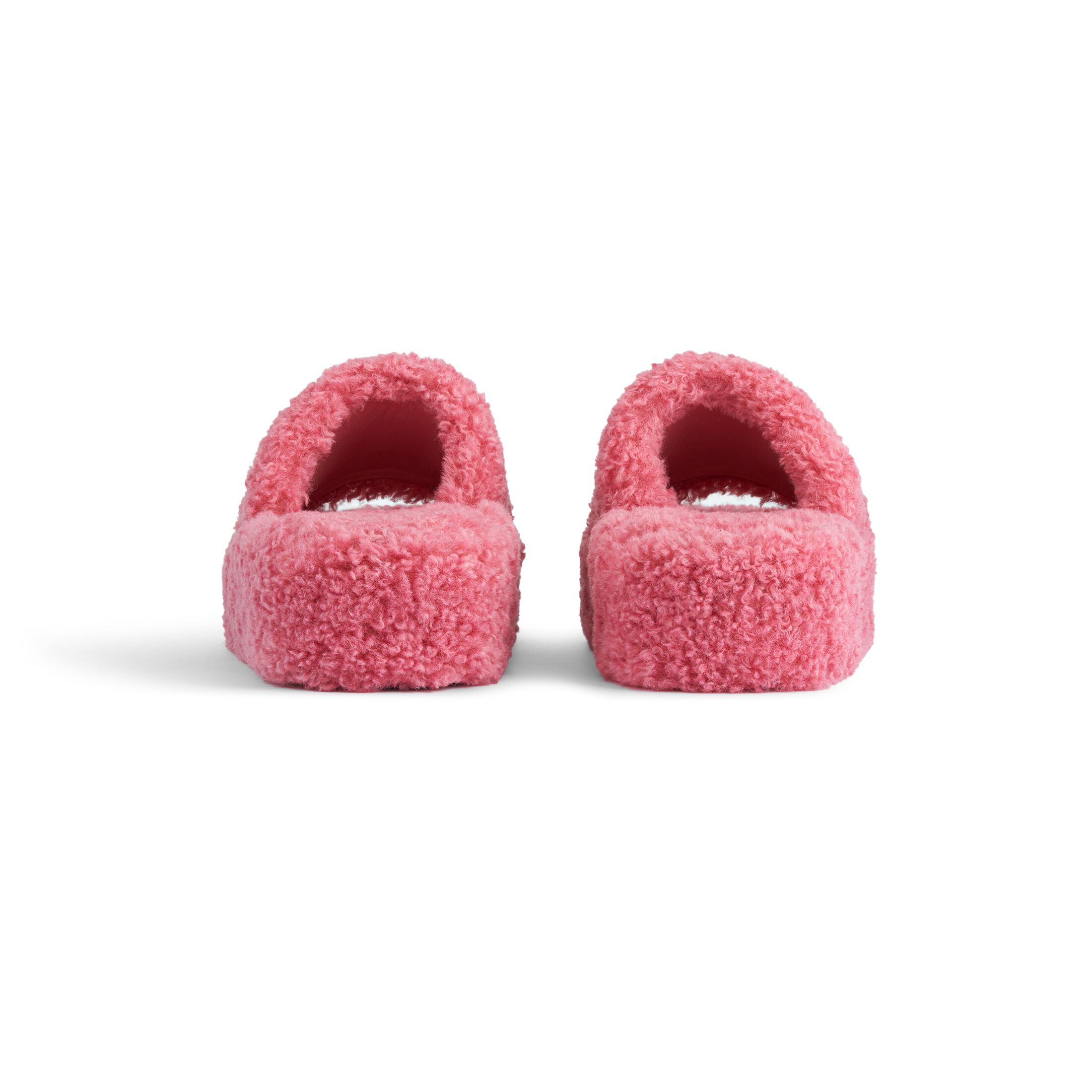 BALENCIAGA Women's pink platform slippers - 图片 4