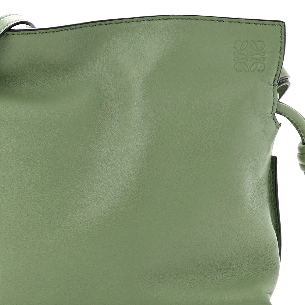 Loewe Flamenco Knot Bag Mini Avocado Calfskin Leather - 图片 8
