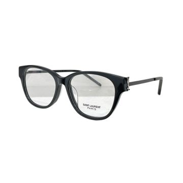 Saint Laurent Wayfarer glasses black color transparent lens Size 54口17-146