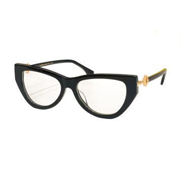 Fendi Cat Eye glasses black gold/black/red/ivory/leopard/brown white/brown leopard/black brown/brown red color Size 54口17-140
