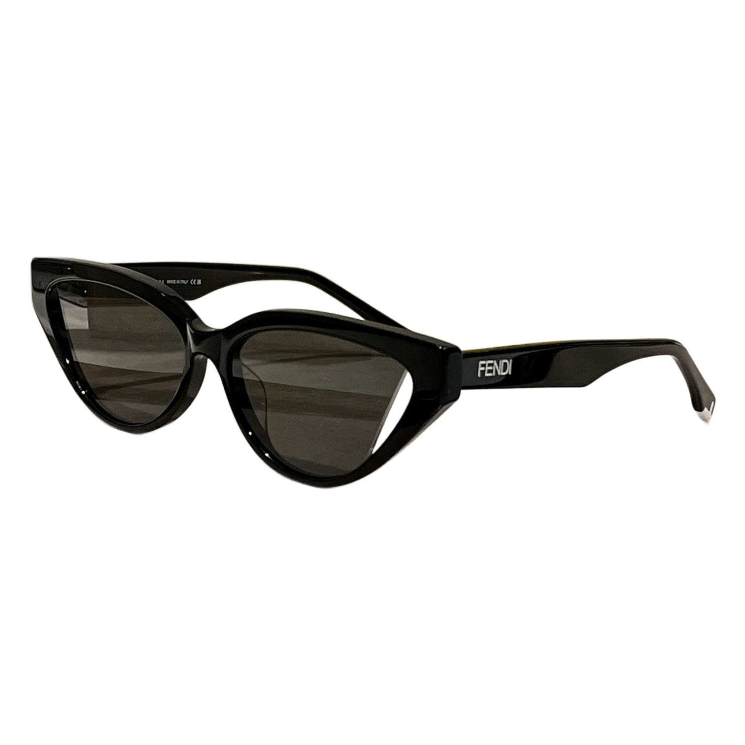 Fendi Cat Eye glasses red leopard/yellow leopard/brown leopard/ivory/black/tawny color Size 56-16-145 - 图片 6