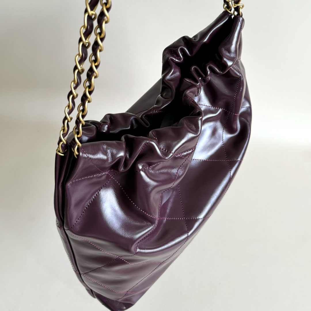 Chanel 22bags Wine Red / Mint green Shoulder Bags - 图片 5