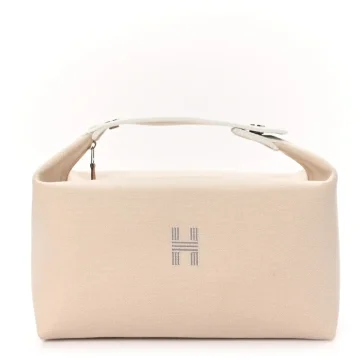 Hermès Bride-à-Brac Pouch Small Natural Canvas