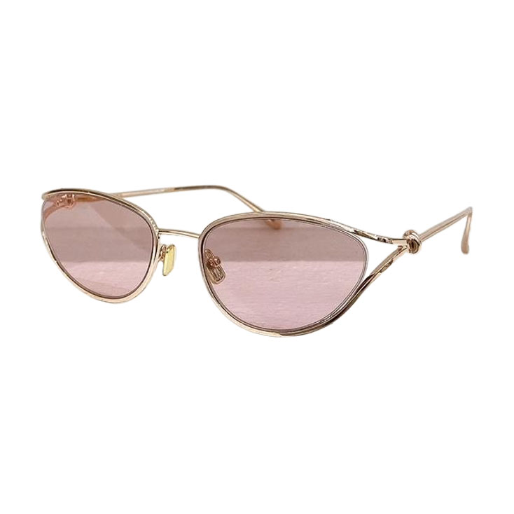 Bottega Veneta glasses silver/gold/grey silver/black gold/rose gold/brown/green color Size 57口19-130 - 图片 5