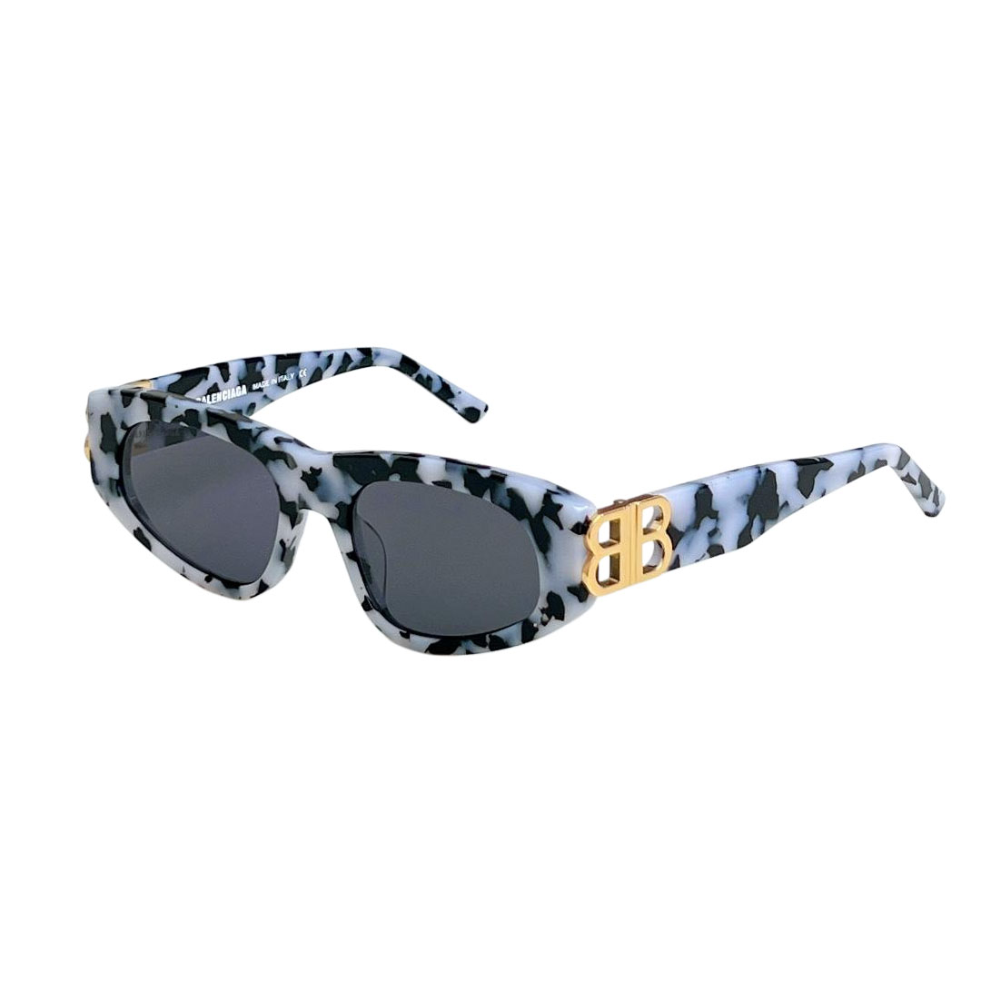 Balenciaga glasses pink/leopard/camouflage/purple/white/yellow/pale pink/teal/black color Size 53口19-135 - 图片 3