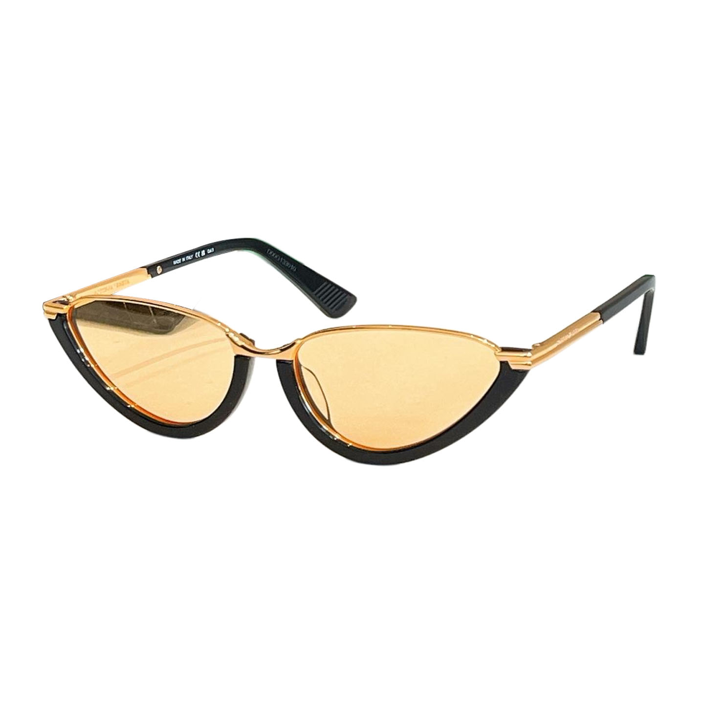 Bottega Veneta glasses grey leopard/black leopard/black gold/black yellow/yellow/red orange color Size 56口17-145 - 图片 5