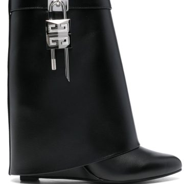 GIVENCHY Black high heel ankle boots (9cm)