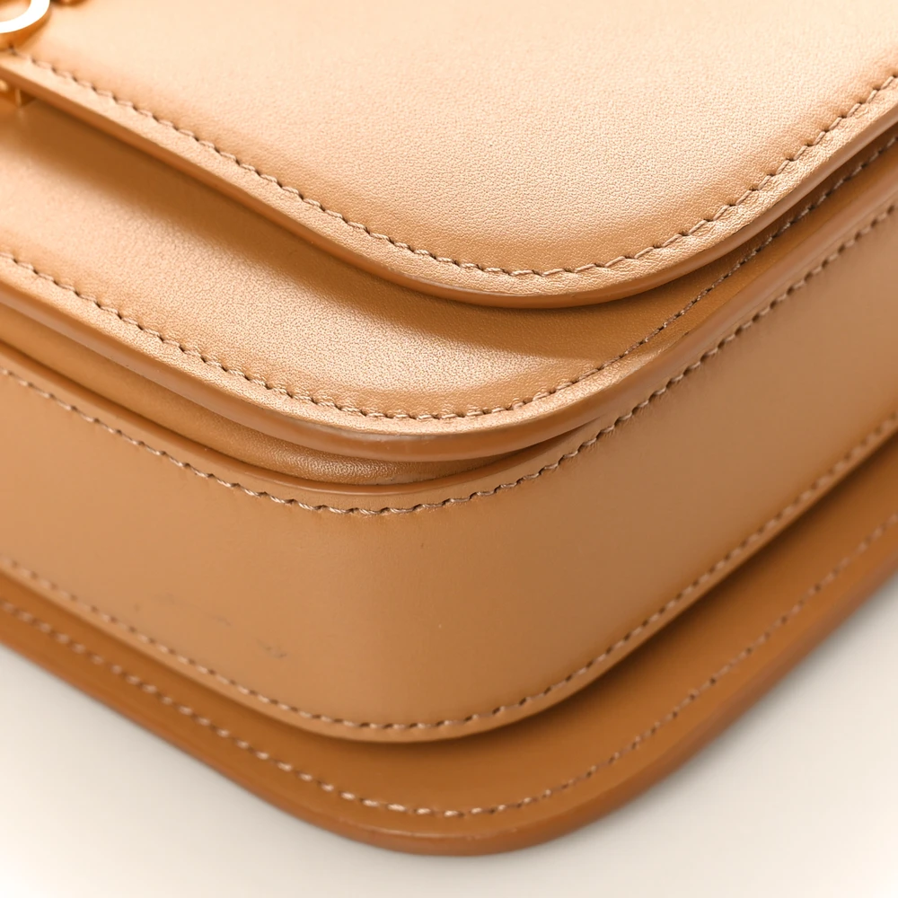 Loewe Goya Bag Mini Warm Desert Silk Calfskin Leather Gold Hardware - 图片 5