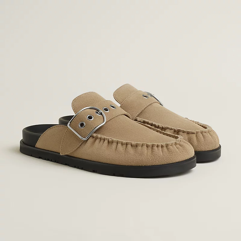 HERMES Key Mule Slippers - 图片 2