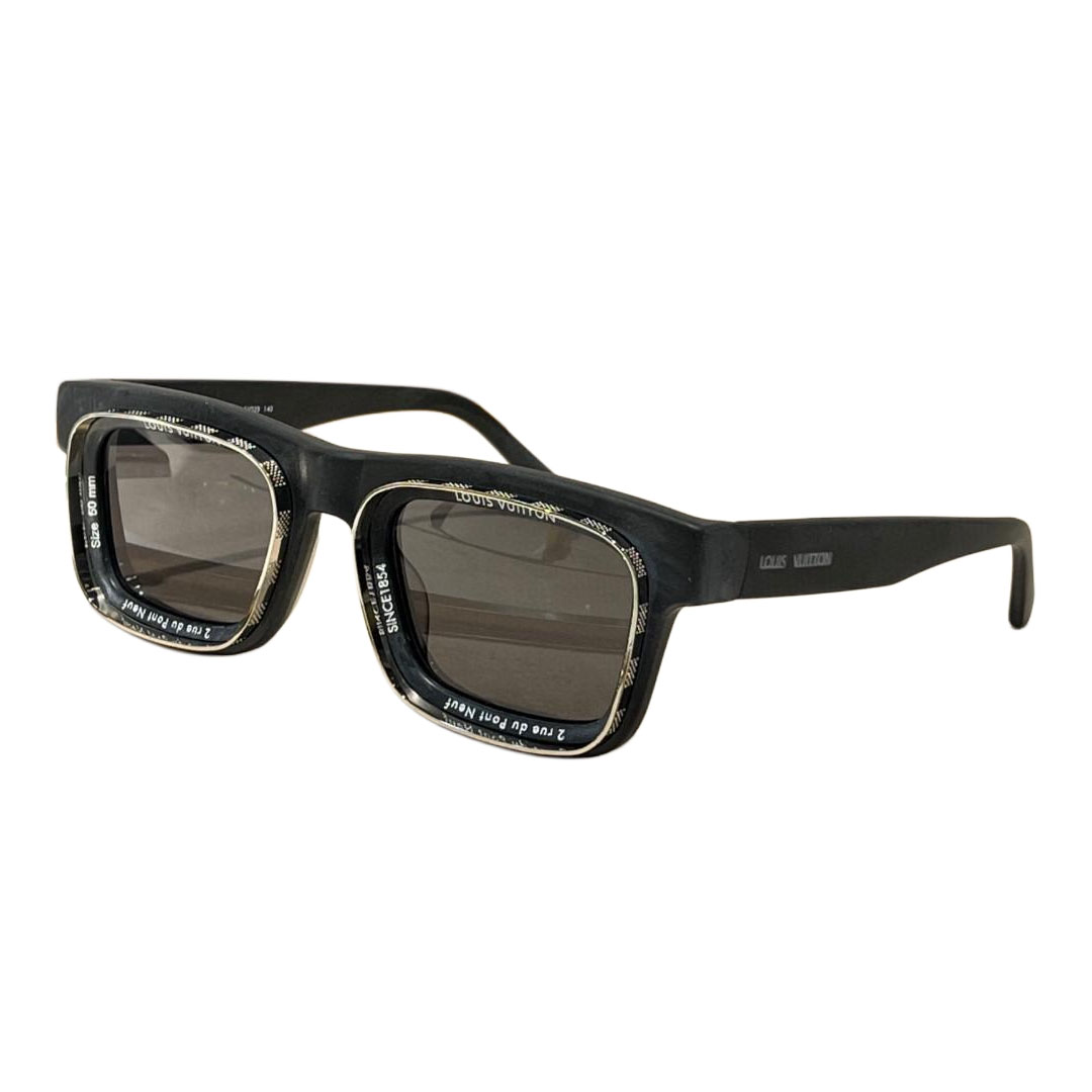 Louis Vuitton square frame glasses yellow/red/blue/green/jasmine/chamoisee/black/camouflage/leopard color Size 50-24 145 - 图片 7