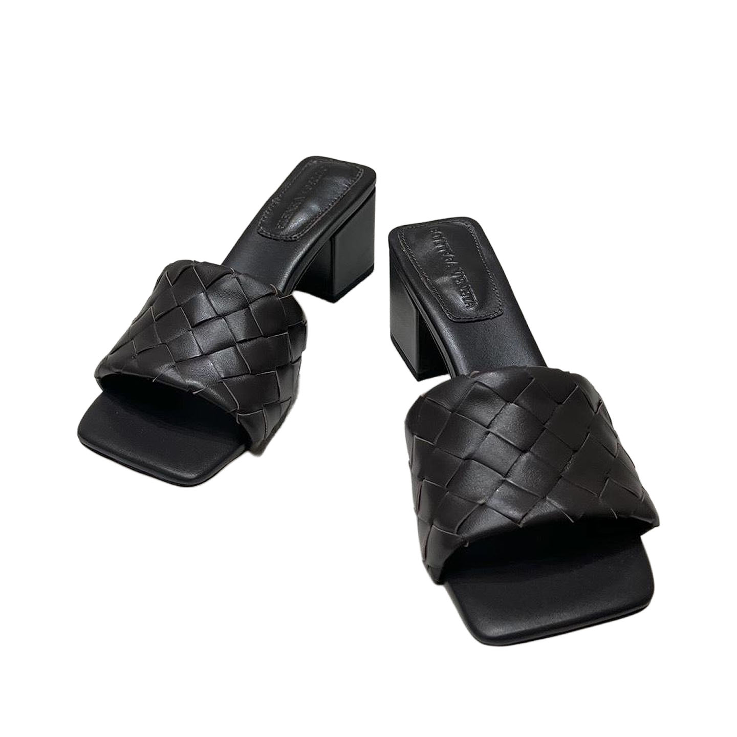 Bottega Veneta Parco Mule In Chocolate Brown Intrecciato Leather Kitten-Heel Mule Sandal (Heel Height 4.5cm) - 图片 3
