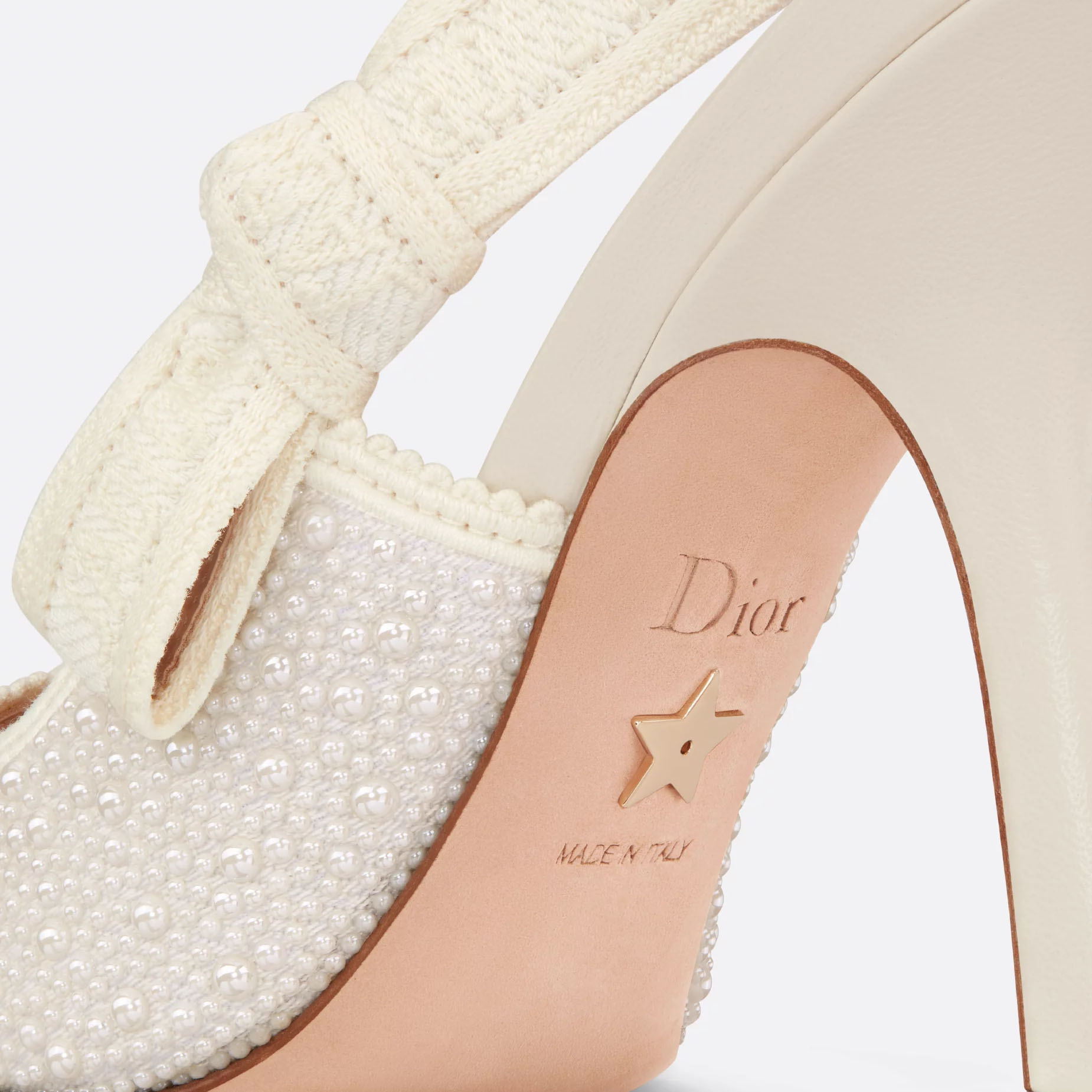 Dior white stiletto heels, pointy heels - 图片 5