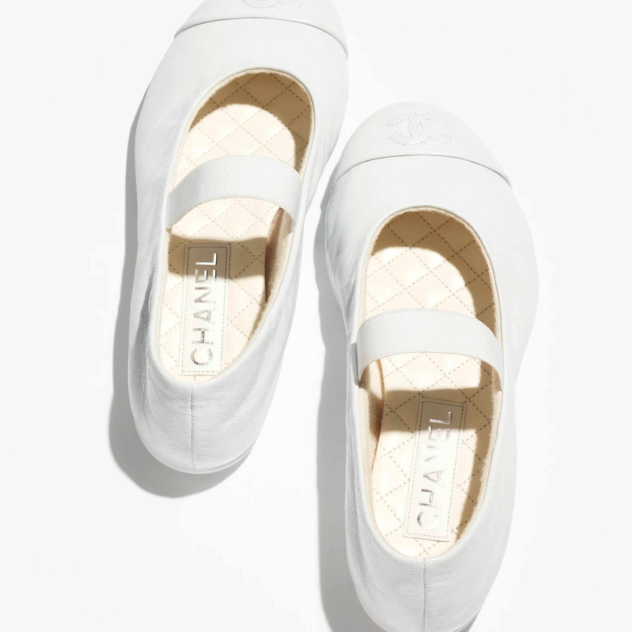 Chanel sheepskin white Mary Jane Shoes - 图片 3
