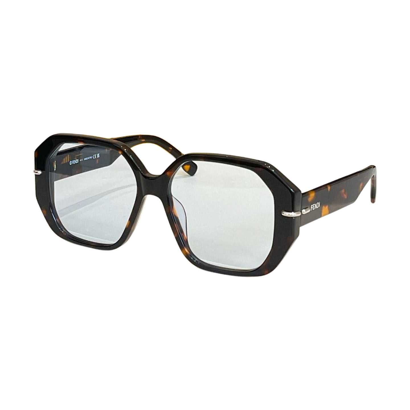 Fendi glasses black/grey/rust black/red/leopard/eggplant/transparent leopard/transparent black color Size 56口18-145 - 图片 7