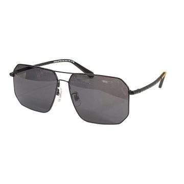Louis Vuitton Aviator glasses black/black silver/grey silver/eggplant/brown/brown Monogram pattern color Size 57口16-145