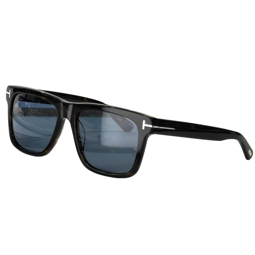 Tom Ford square frame glasses grey/black/blue black/yellow black/tawny black/sepia black/leopard green/leopard blue color Size 58-17-145 - 图片 4