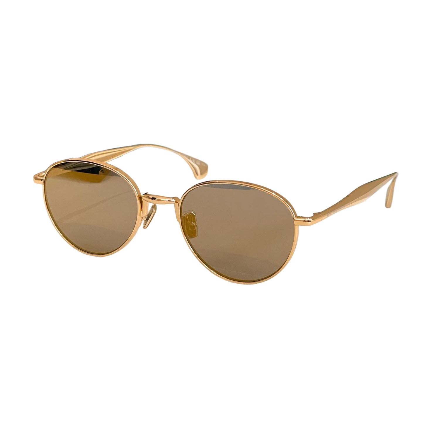 Bottega Veneta glasses rose gold/blue silver/orange/brown/rust/sepia/black gold color Size 55口22-140 - 图片 4
