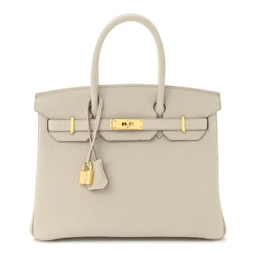 Hermès Birkin 30 Beton Togo Leather Gold Hardware