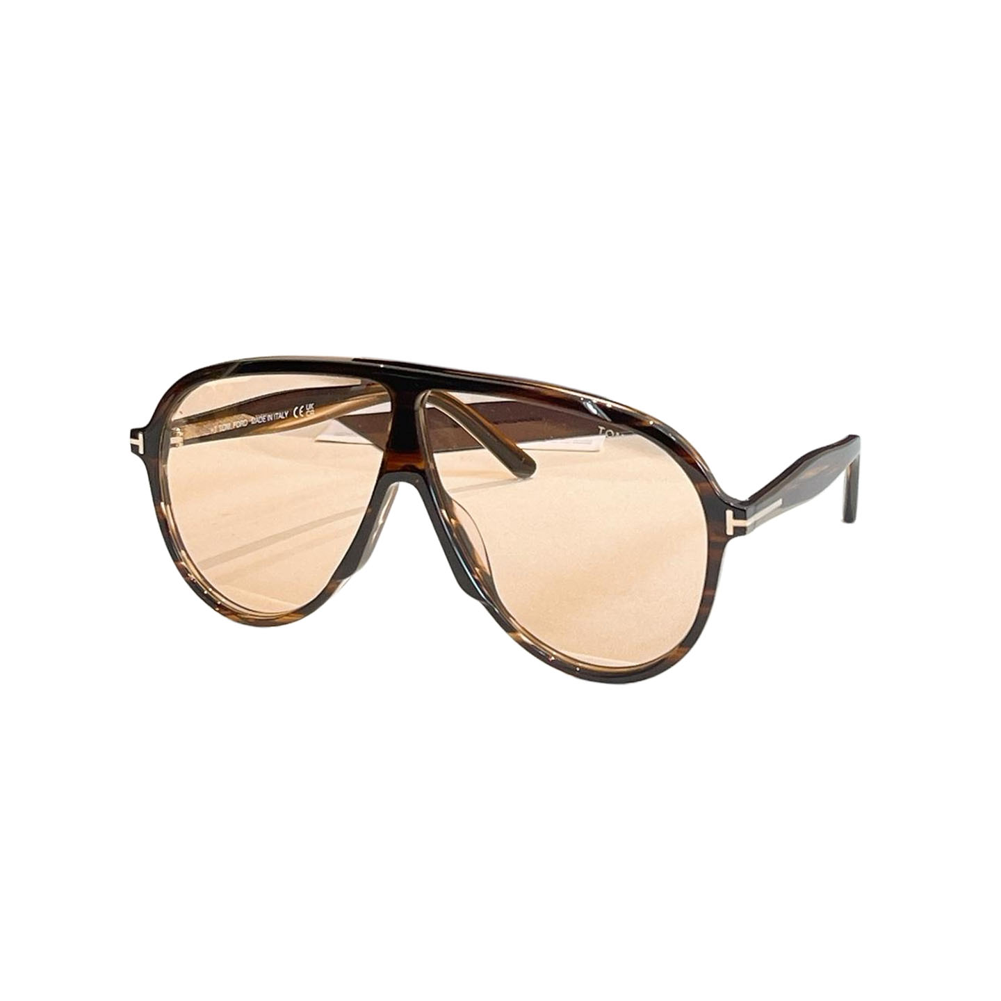 Tom Ford Pilot glasses leopard tawny/black tawny/black brown/leopard apricot/leopard sepia/black color Size 65口5-140 - 图片 5