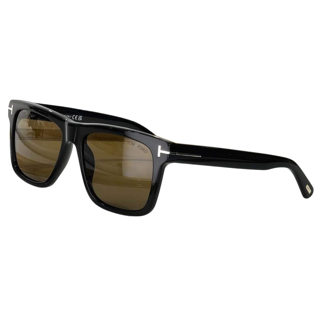 Tom Ford square frame glasses grey/black/blue black/yellow black/tawny black/sepia black/leopard green/leopard blue color Size 58-17-145 - 图片 7