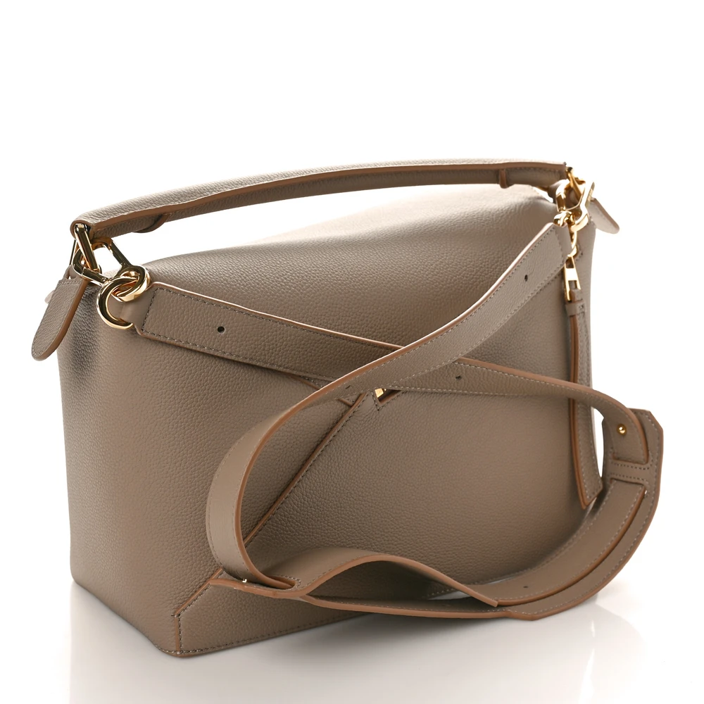 Loewe Puzzle Edge Bag Medium Sand Soft Grained Calfskin Leather - 图片 3