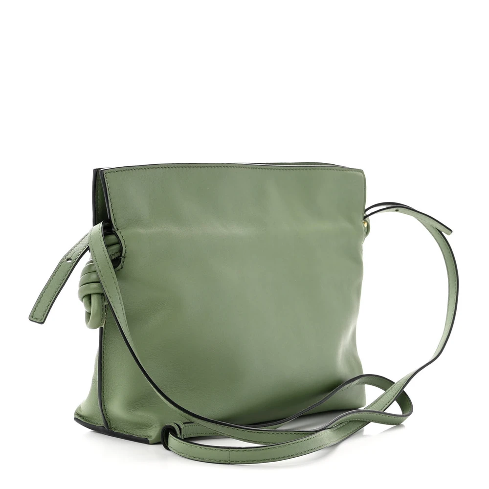 Loewe Flamenco Knot Bag Mini Avocado Calfskin Leather - 图片 3