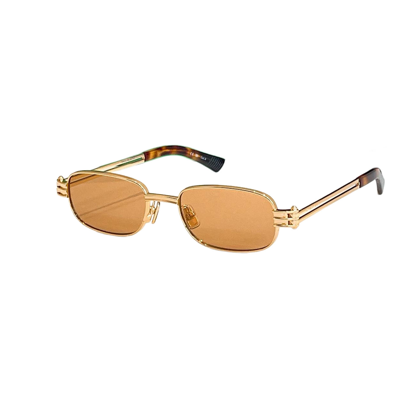 Bottega Veneta square frame glasses grey/black gold/black silver/green/blue/brown color Size 50口20-145 - 图片 7