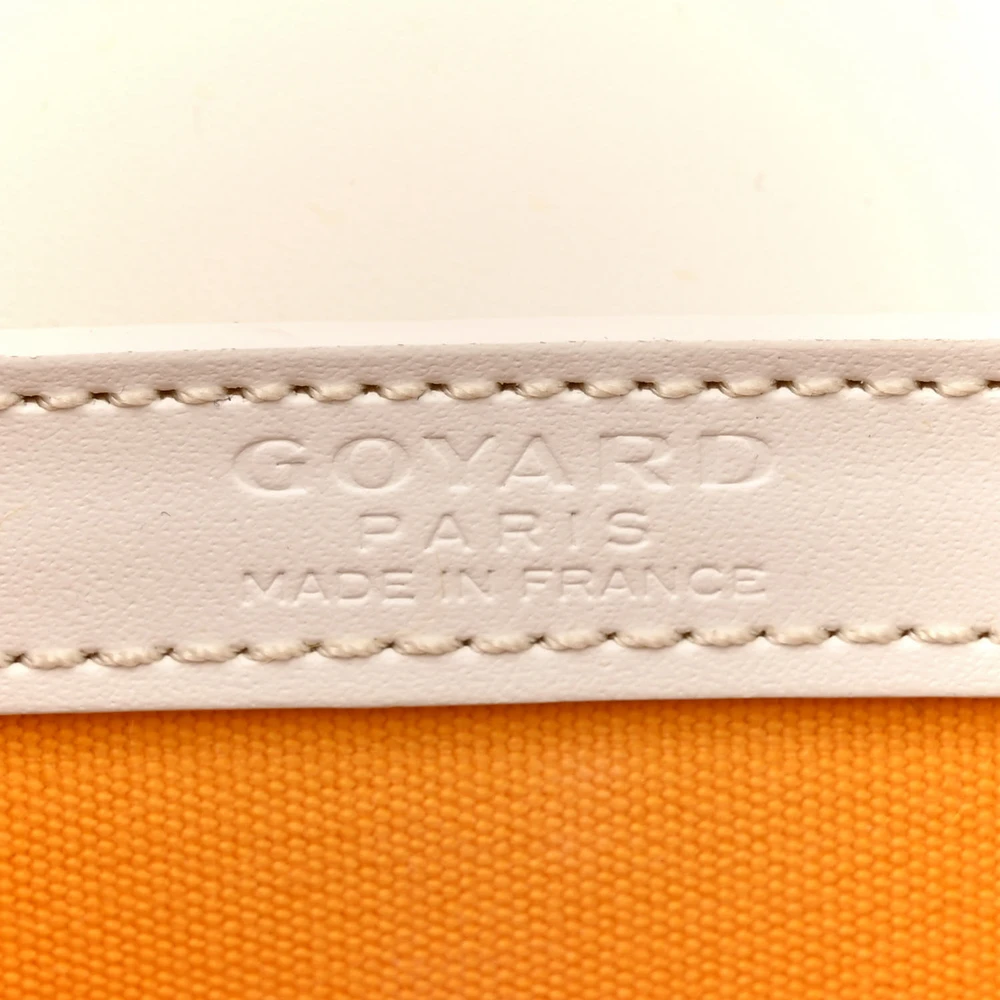 Goyard Mini Saigon Structured White Goyardine Canvas - 图片 2