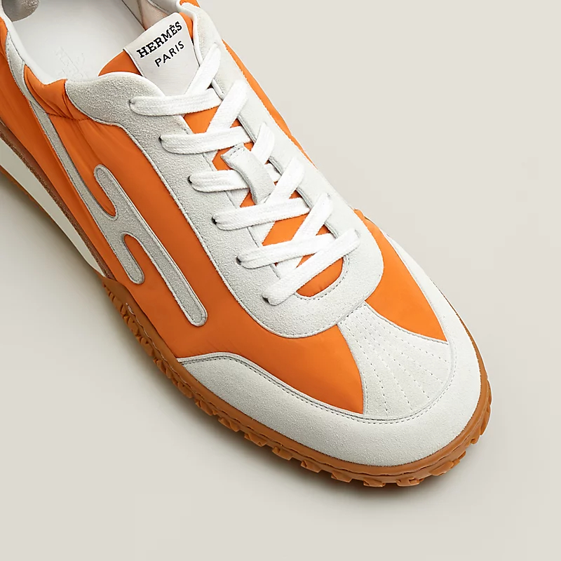 HERMES Jet Sneakers Oranage Sports Shoes - 图片 5