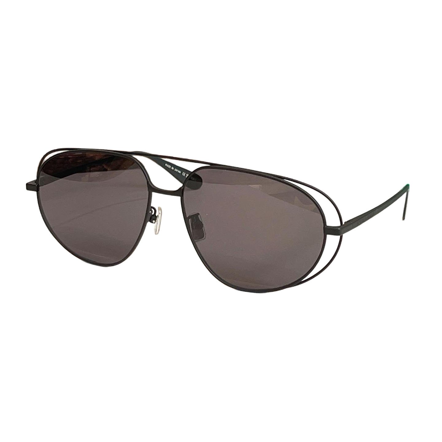 Bottega Veneta Pilot glasses blue/orange/apricot/brown/green/black gold/black silver/black color Size 132口1-120 - 图片 8