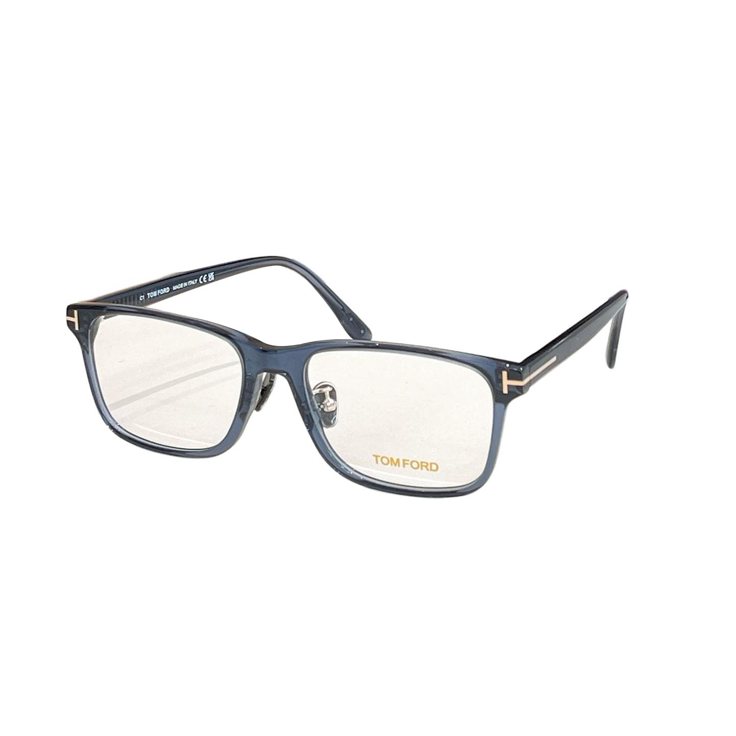 Tom Ford square frame glasses green/black/grey/blue/leopard/citron color Size 55口17-145 - 图片 5
