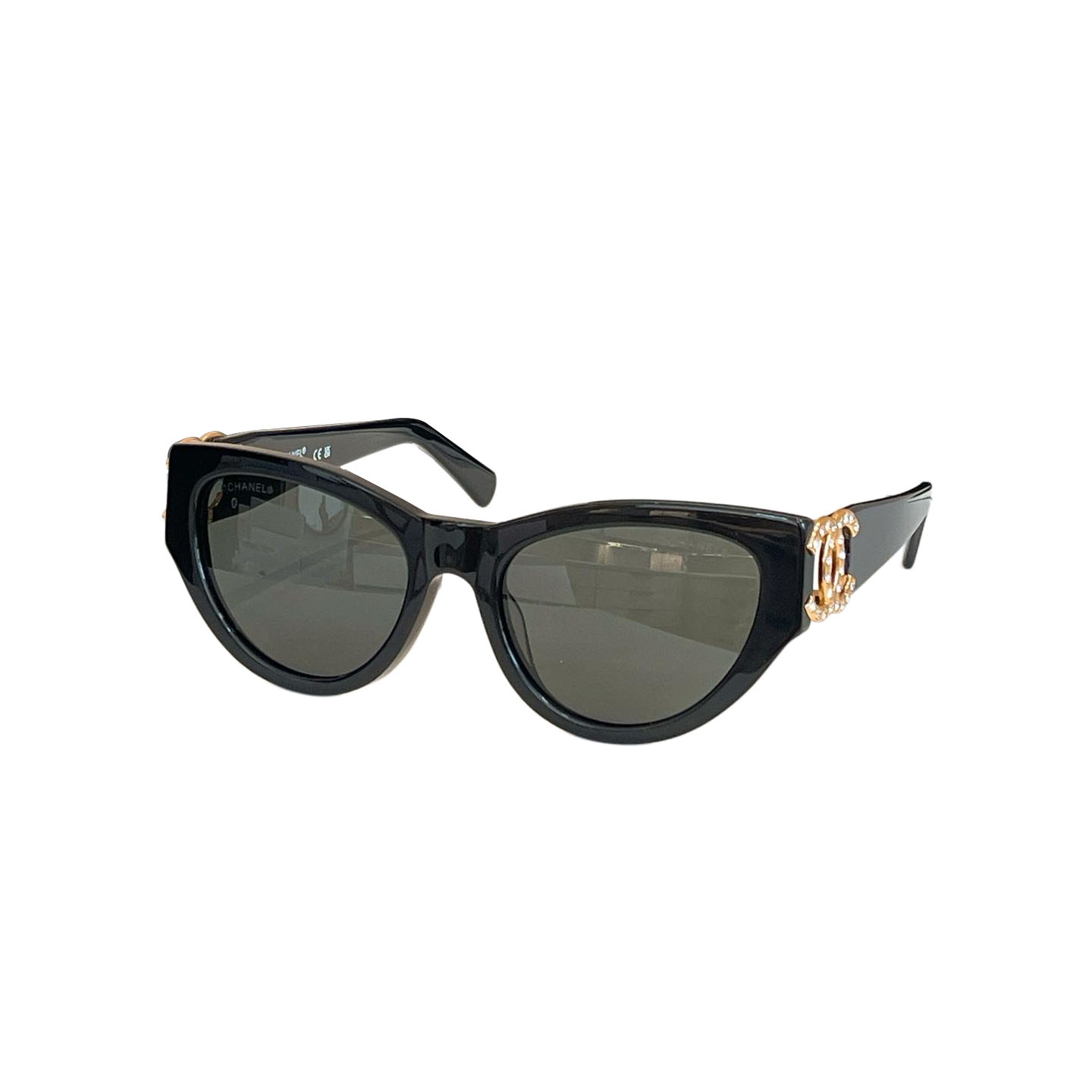 CHANEL glasses Leopard-print gold/Pink gold/Brown gold/Black silver/Black gold/Black gold pink color size 56口16-140 - 图片 9
