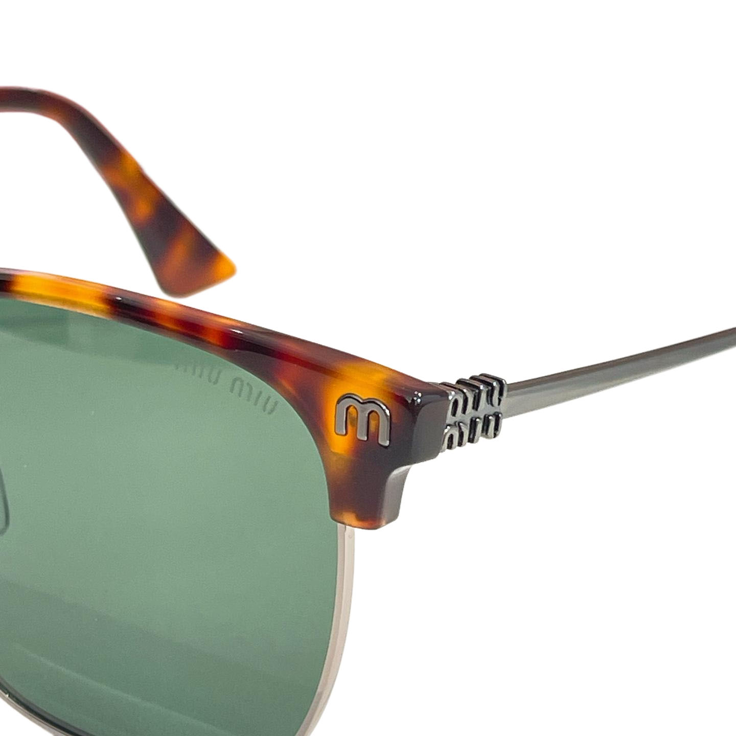 Miu Miu Clubmaster glasses leopard green/leopard brown/purple gold/purple silver/black/grey color Size 54口20-145 - 图片 2