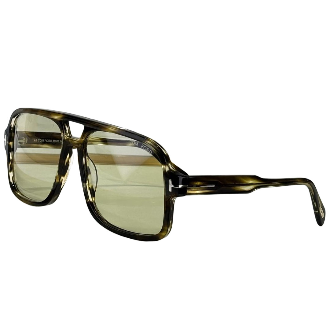 Tom Ford Pilot glasses transparent black/blue black/black/yellow black/black sepia/grey blue/leopard brown/citron leopard color Size 60口18-140 - 图片 8