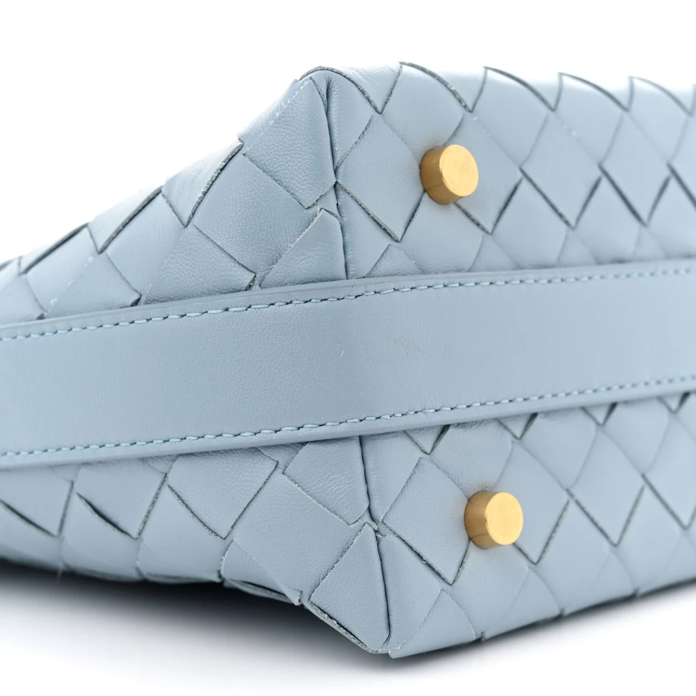 Bottega Veneta Mini Intrecciato Wallace Ice Nappa Calfskin Leather - 图片 4