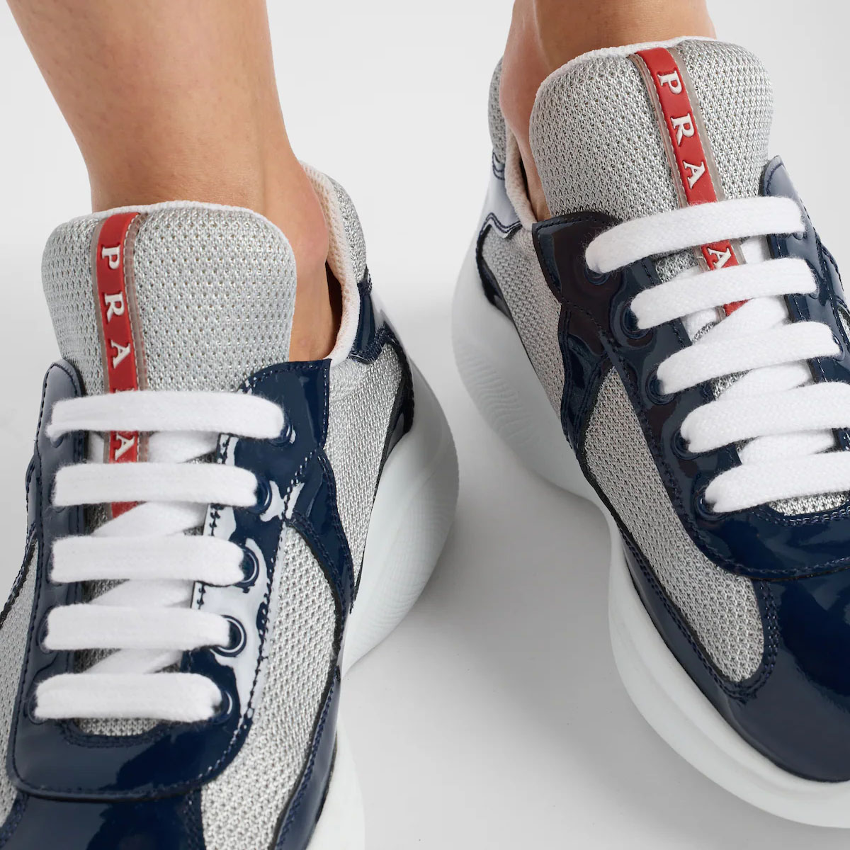PRADA black sneakers - 图片 4
