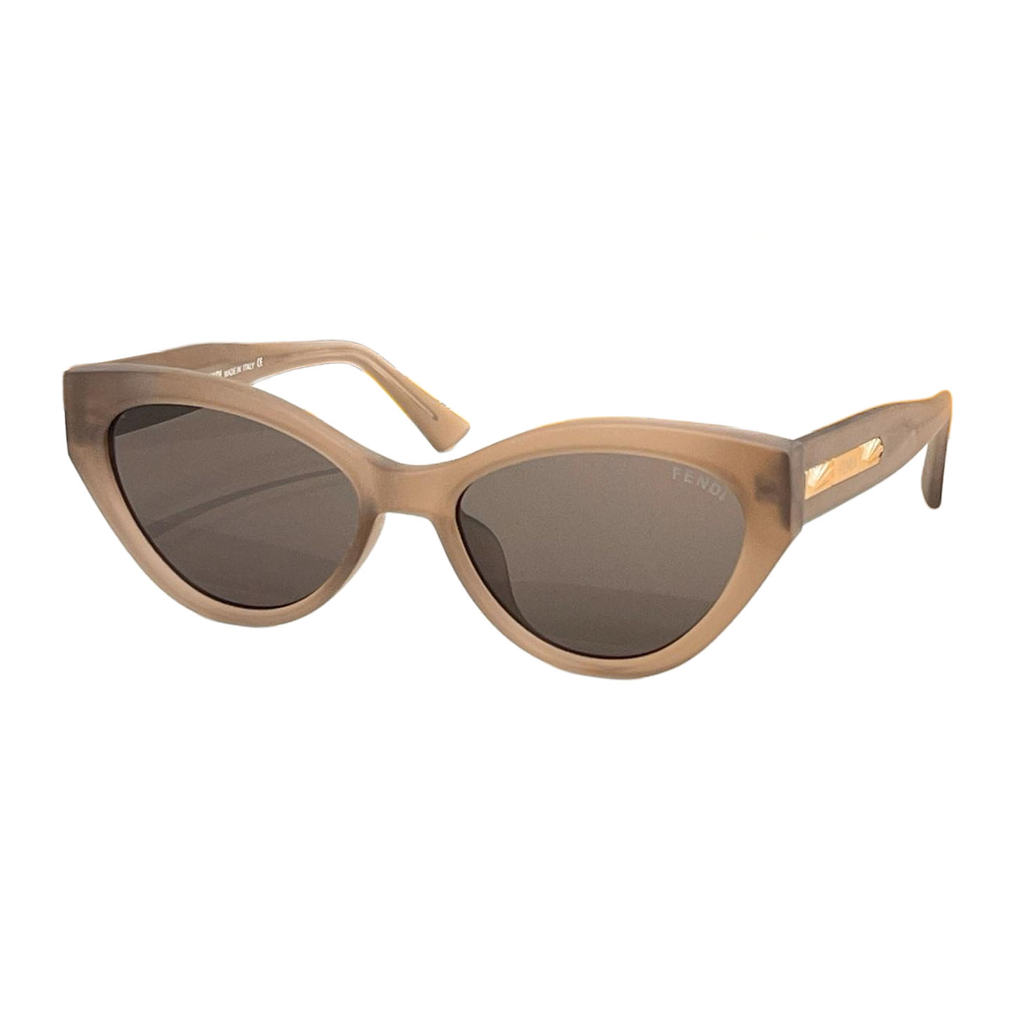Fendi Cat Eye glasses nude/grey/burgundy/black color Size 54口18-148