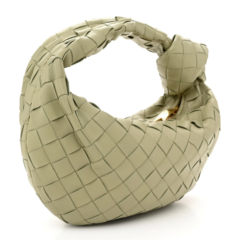 Bottega Veneta Mini Intrecciato Jodie Travertine Nappa Leather - 图片 3
