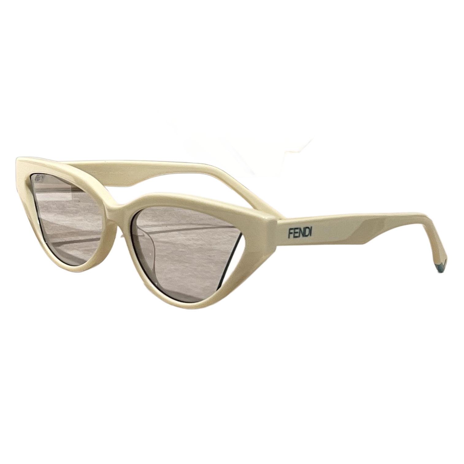 Fendi Cat Eye glasses red leopard/yellow leopard/brown leopard/ivory/black/tawny color Size 56-16-145 - 图片 5