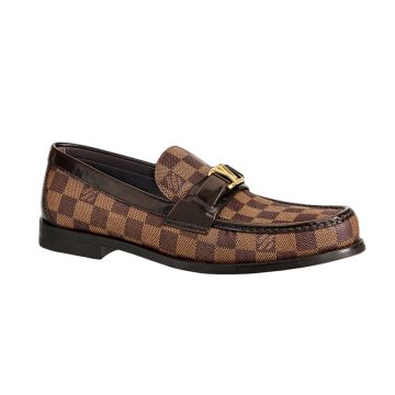 Louis Vuitton men's leather shoes Loafers