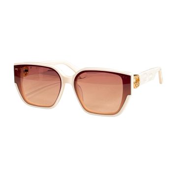 Gucci square frame glasses white/green/red/eggplant/leopard/black color Size 53口15-145