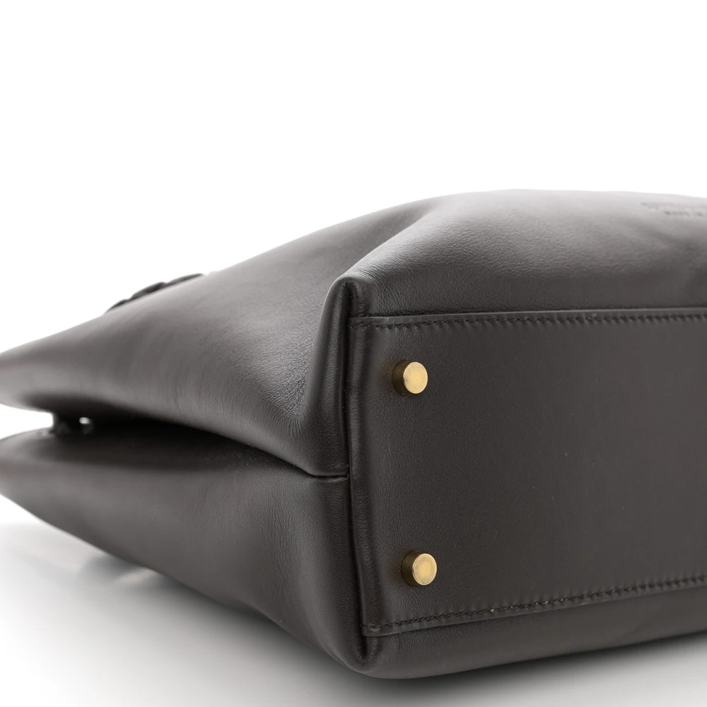 Bottega Veneta Medium Andiamo Shoulder Bag Fondant Silky Calfskin Leather Gold Hardware - 图片 4