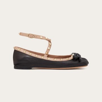 VALENTINO Soft sheepskin ballet flats