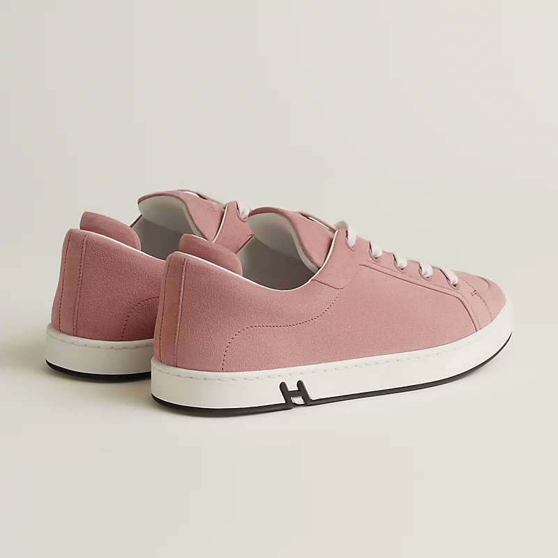 HERMES Kid Sneakers Pink Sports Shoes - 图片 2