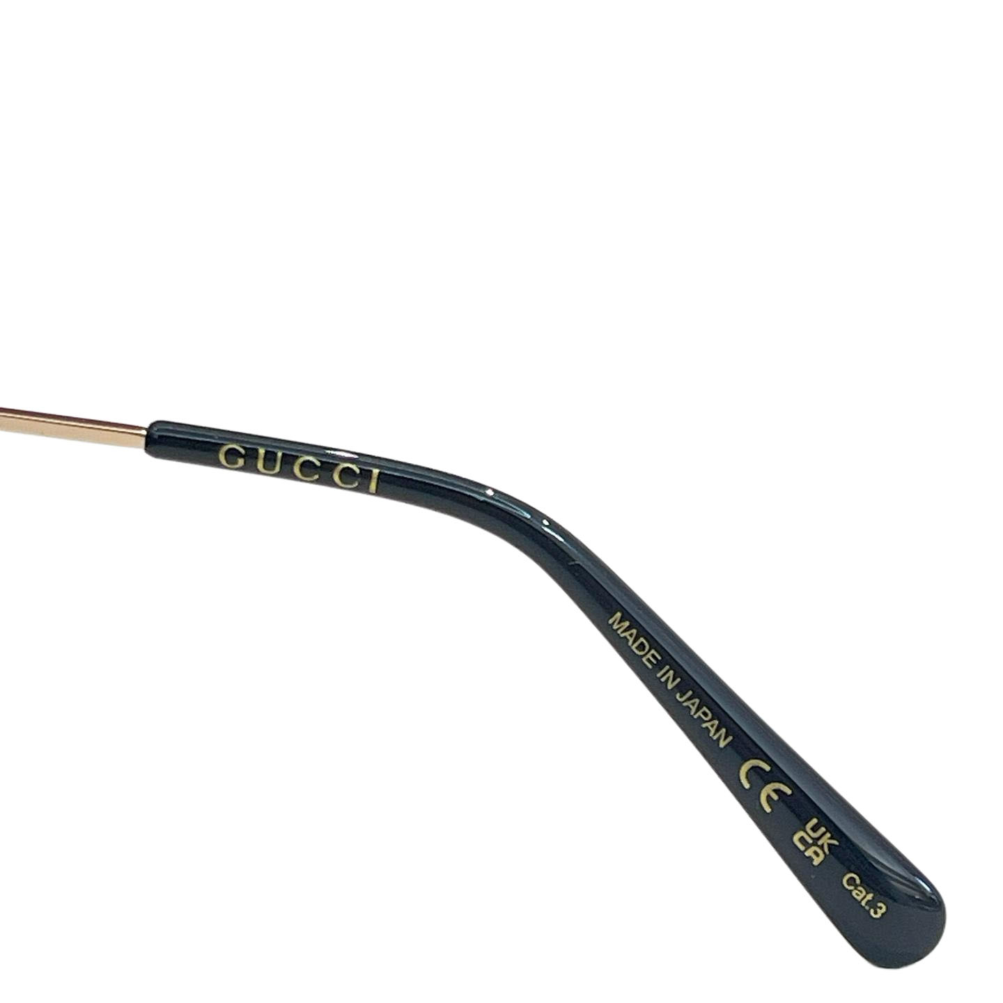Gucci Boston frame glasses black gold/black silver/yellow leopard/leopard brown/grey purple color Size 56口18-145 - 图片 3