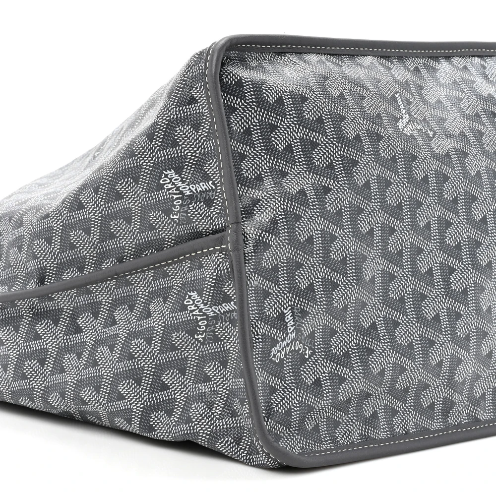 Goyard Reversible Anjou Tote GM Grey Goyardine Canvas - 图片 5