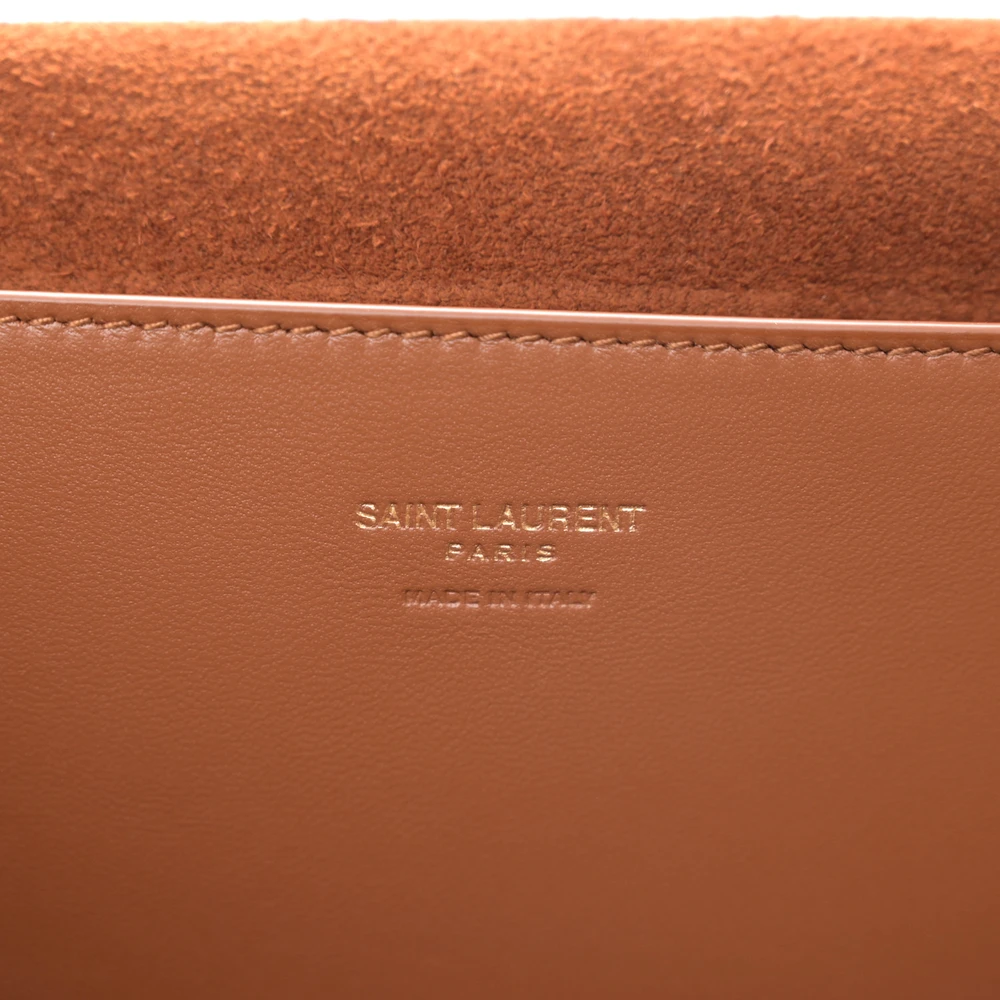 Saint Laurent Medium Kate Satchel Black Reversible Monogram Smooth Calfskin Leather & Suede Aged Gold Hardware - 图片 2