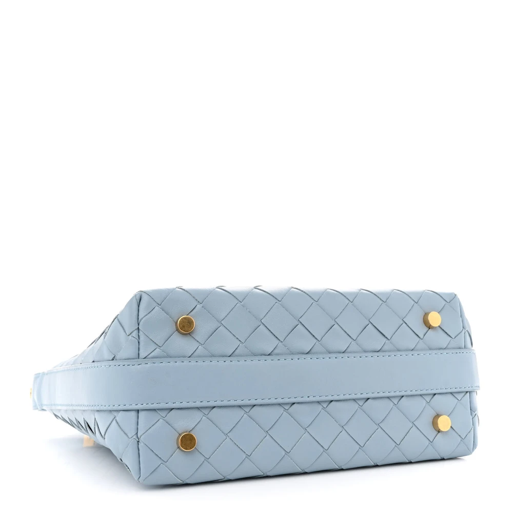 Bottega Veneta Mini Intrecciato Wallace Ice Nappa Calfskin Leather - 图片 6